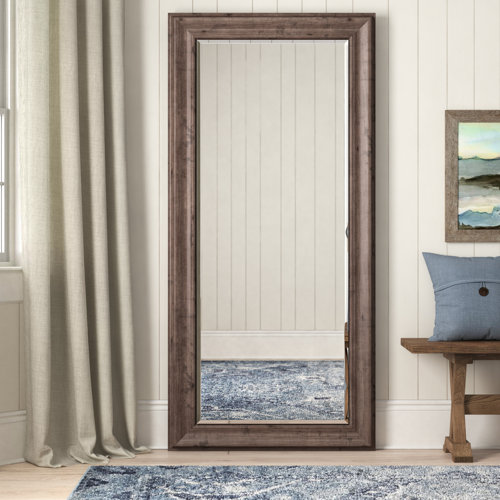 Birch Lane™ Zenith Traditional Rustic Leaner Full Length Mirror